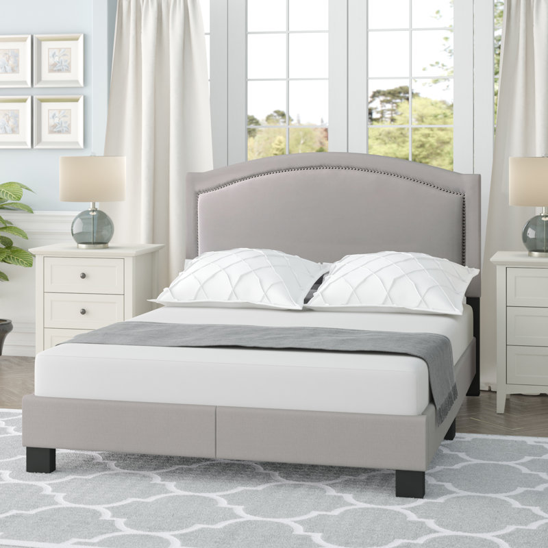 Charlton Home® Carrollton Queen Upholstered Standard Bed & Reviews